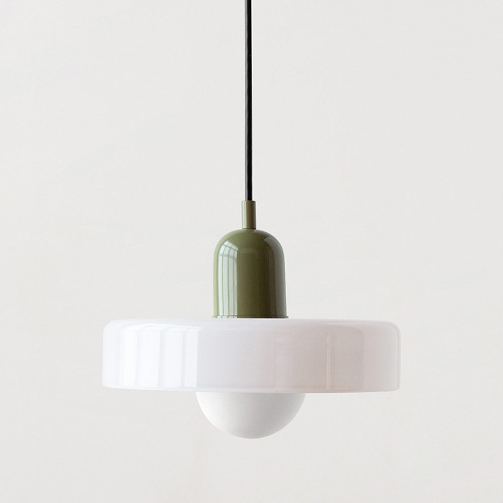 LIGHTS & BRIGHTS | Retro Glass Pendant Light – Plug-In for Kitchen Island & Dining Room