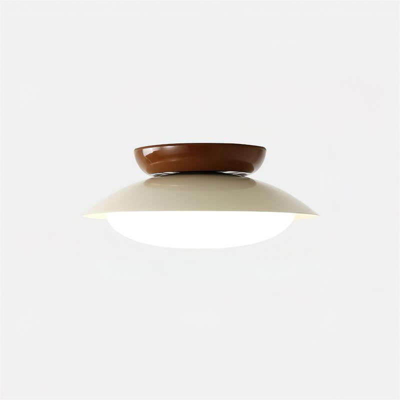 LIGHTS & BRIGHTS | Mid-Century Green LED Ceiling Light