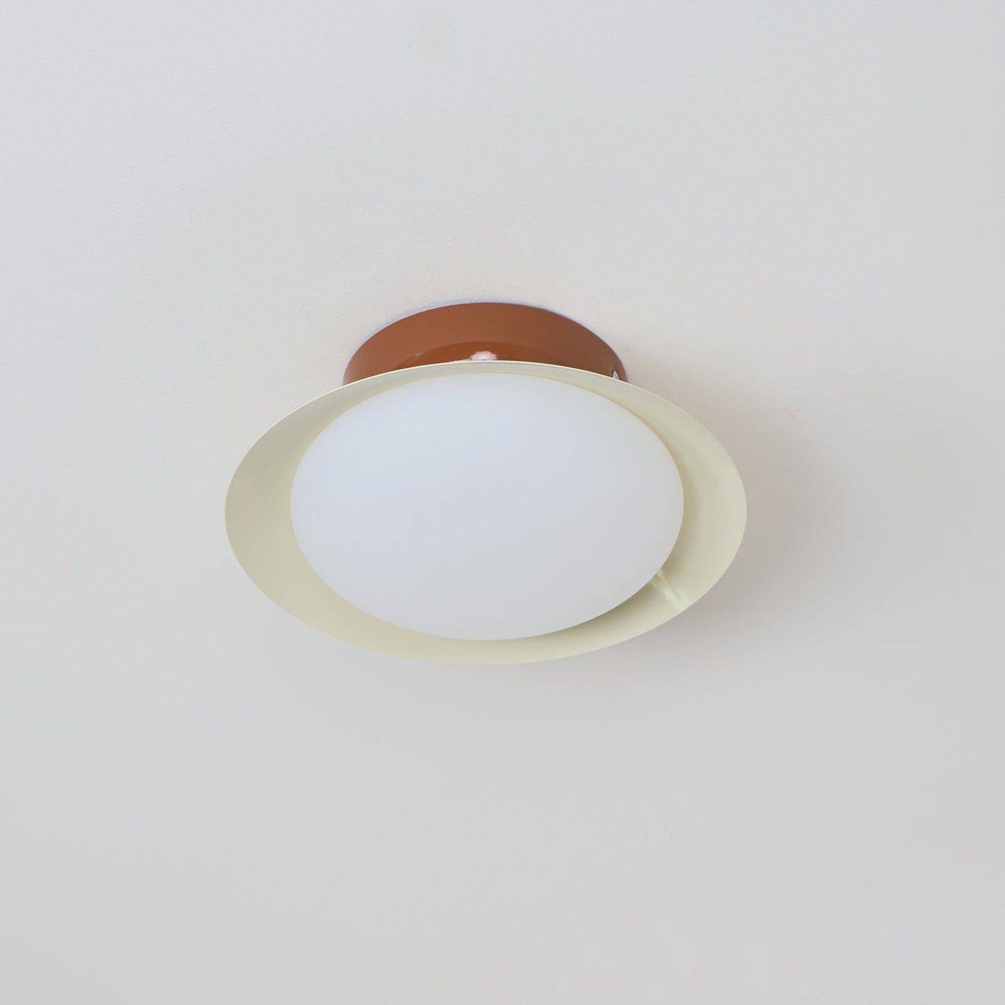 LIGHTS & BRIGHTS | Mid-Century Green LED Ceiling Light