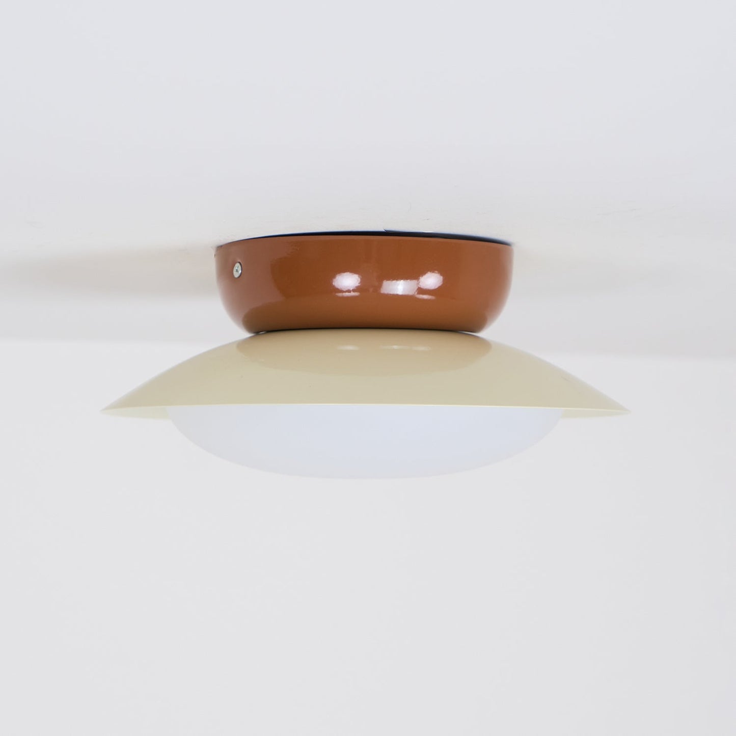 LIGHTS & BRIGHTS | Mid-Century Green LED Ceiling Light