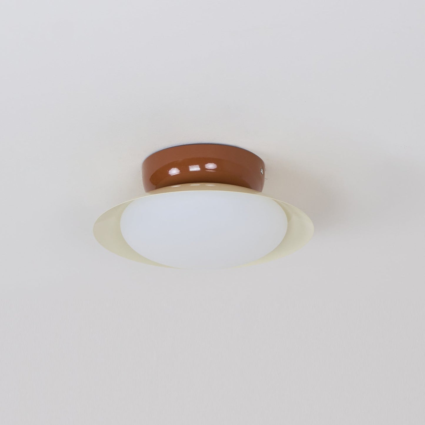 LIGHTS & BRIGHTS | Mid-Century Green LED Ceiling Light