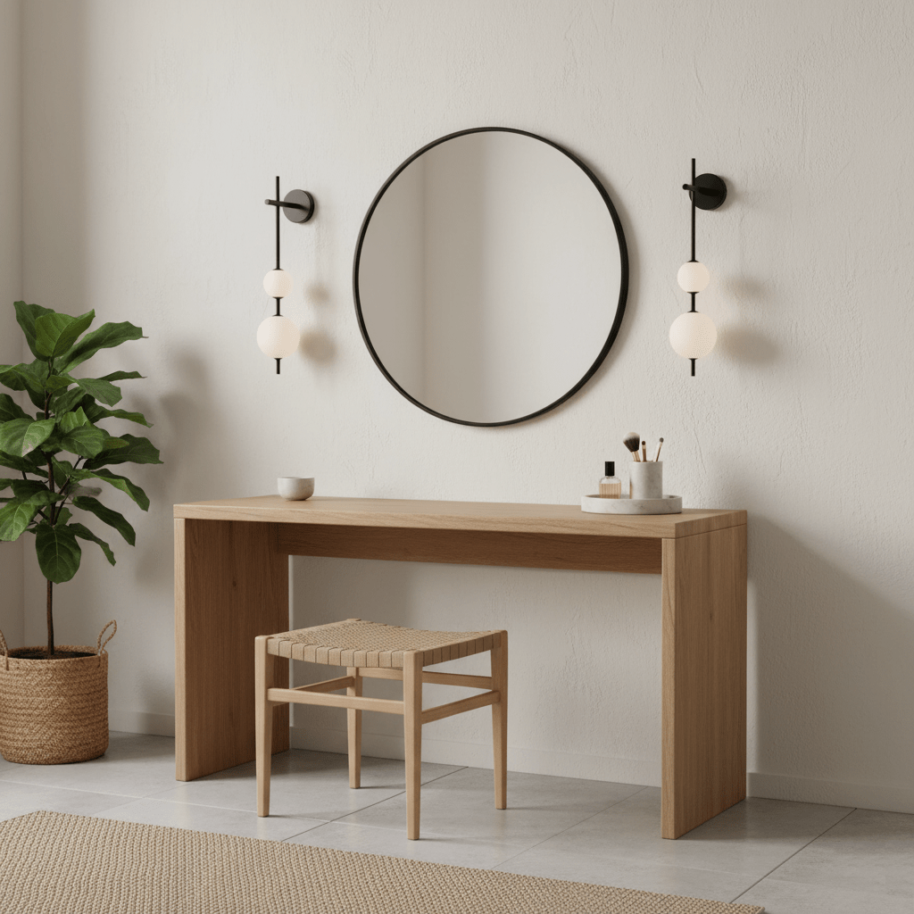 Lights & Brights Vertical Globe LED Wall Sconce – Metal & Glass