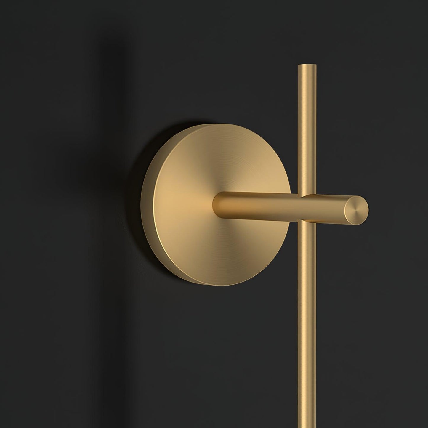 Lights & Brights Vertical Globe LED Wall Sconce – Metal & Glass