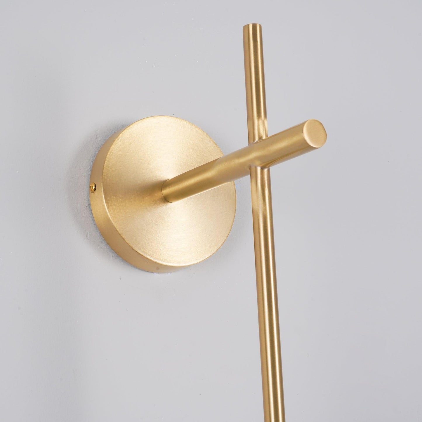 Lights & Brights Vertical Globe LED Wall Sconce – Metal & Glass