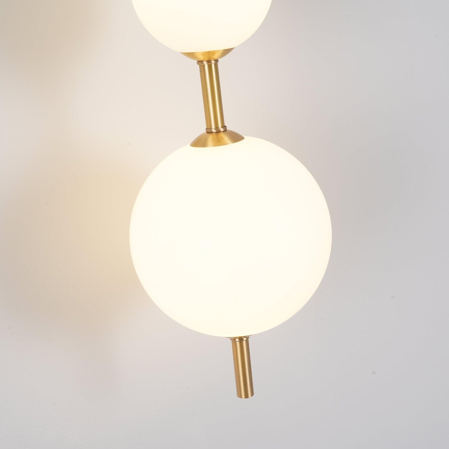 Lights & Brights Vertical Globe LED Wall Sconce – Metal & Glass