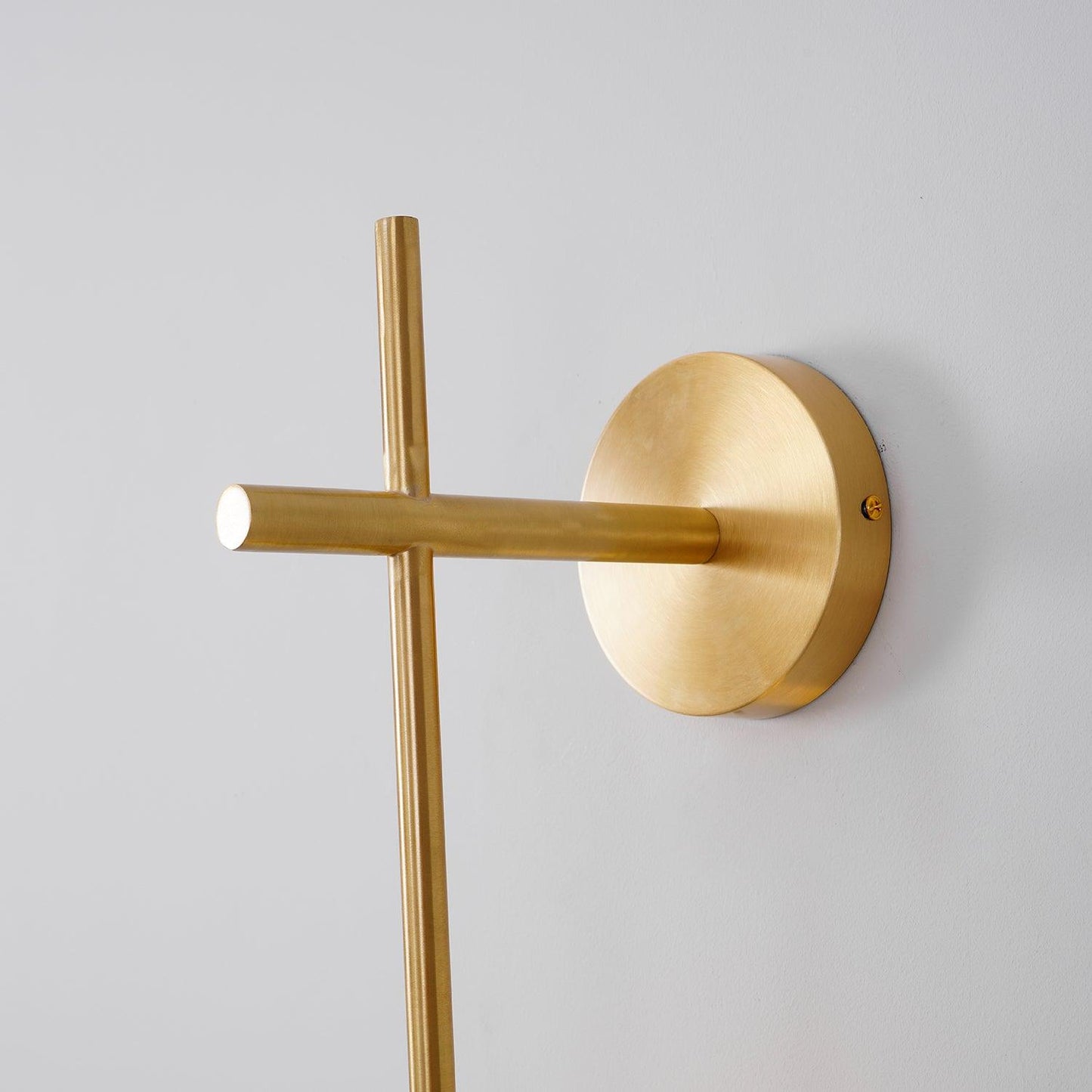 Lights & Brights Vertical Globe LED Wall Sconce – Metal & Glass