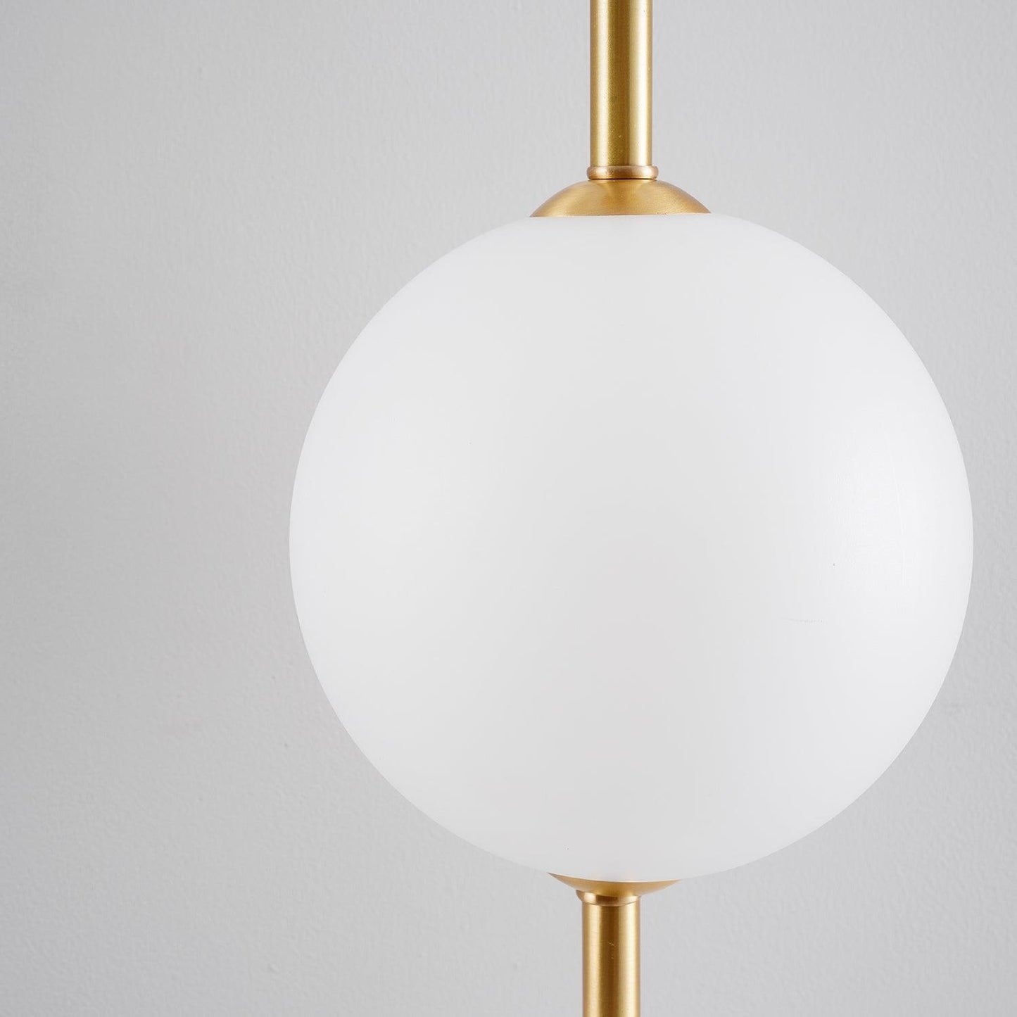 Lights & Brights Vertical Globe LED Wall Sconce – Metal & Glass