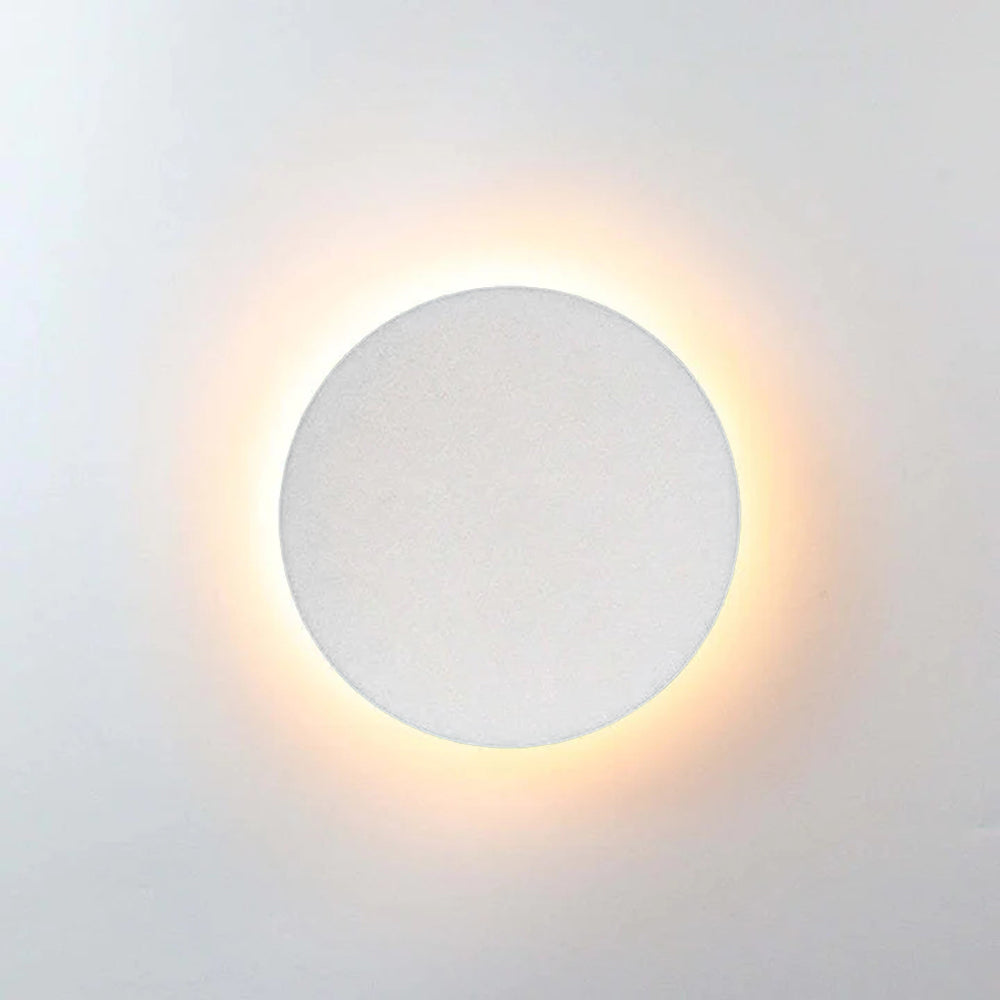 LIGHTS & BRIGHTS | Minimalist Indoor LED Wall Light – Round & Square Design, Black or White