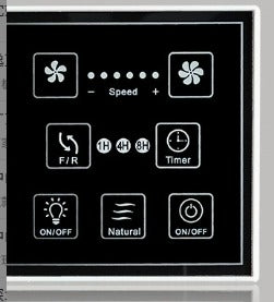 Lights & Brights Modern Remote-Controlled Ceiling Fan – Wood Blades & Metal