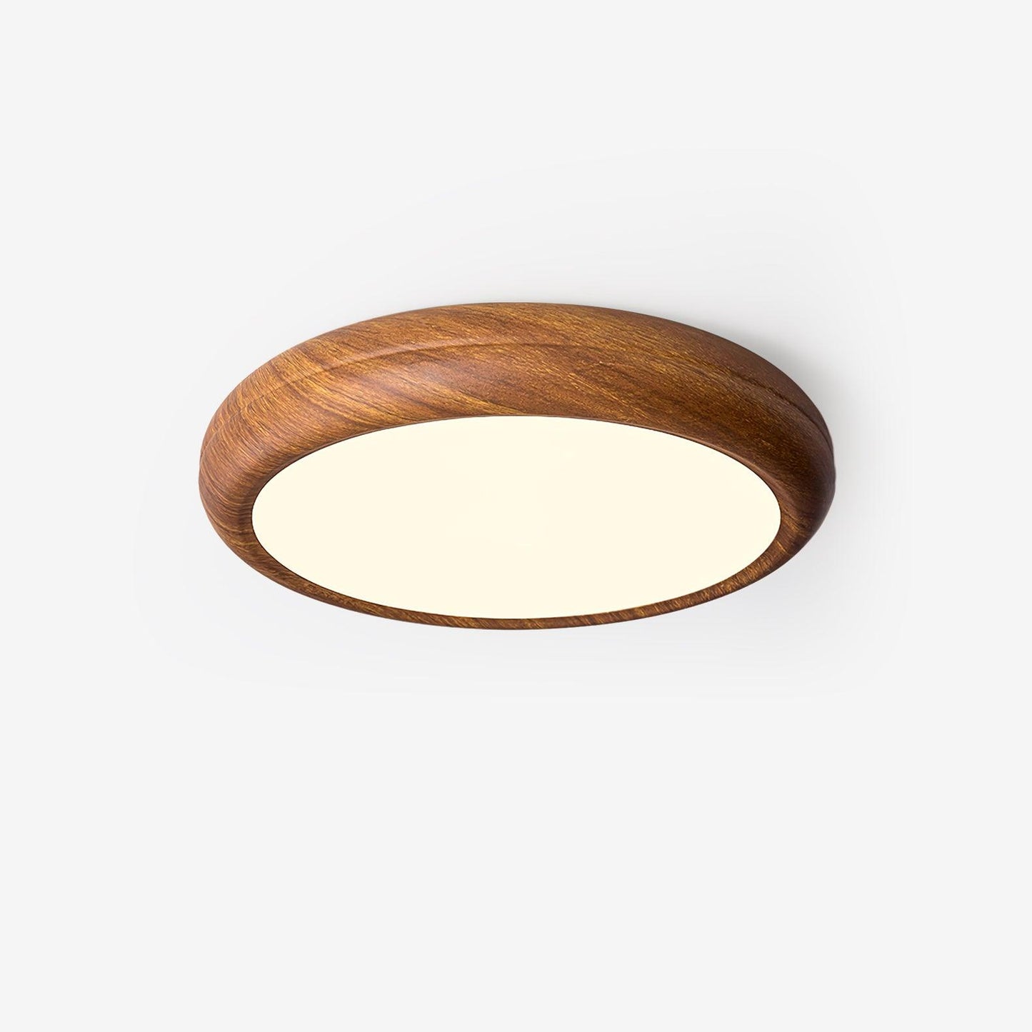 LIGHTS & BRIGHTS | Nordic Wood Grain LED Flush Ceiling Light