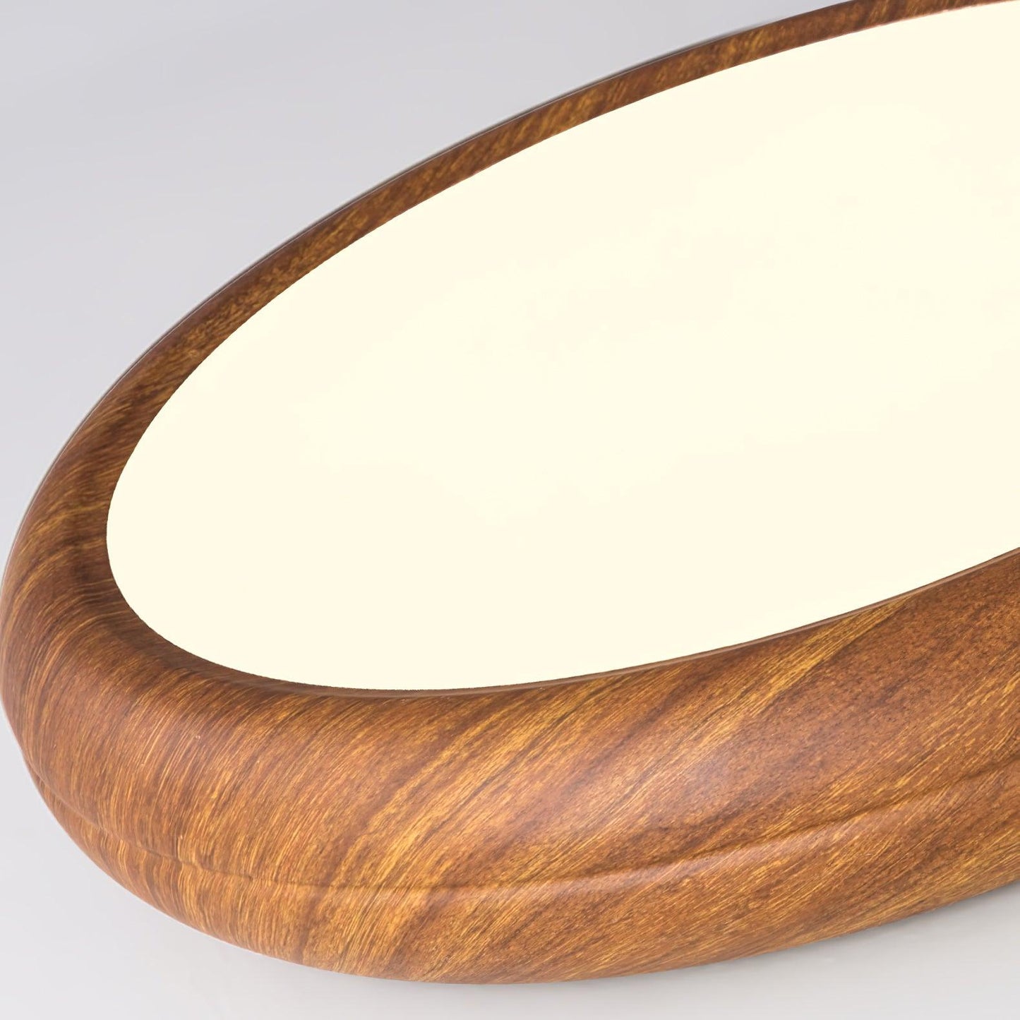 LIGHTS & BRIGHTS | Nordic Wood Grain LED Flush Ceiling Light