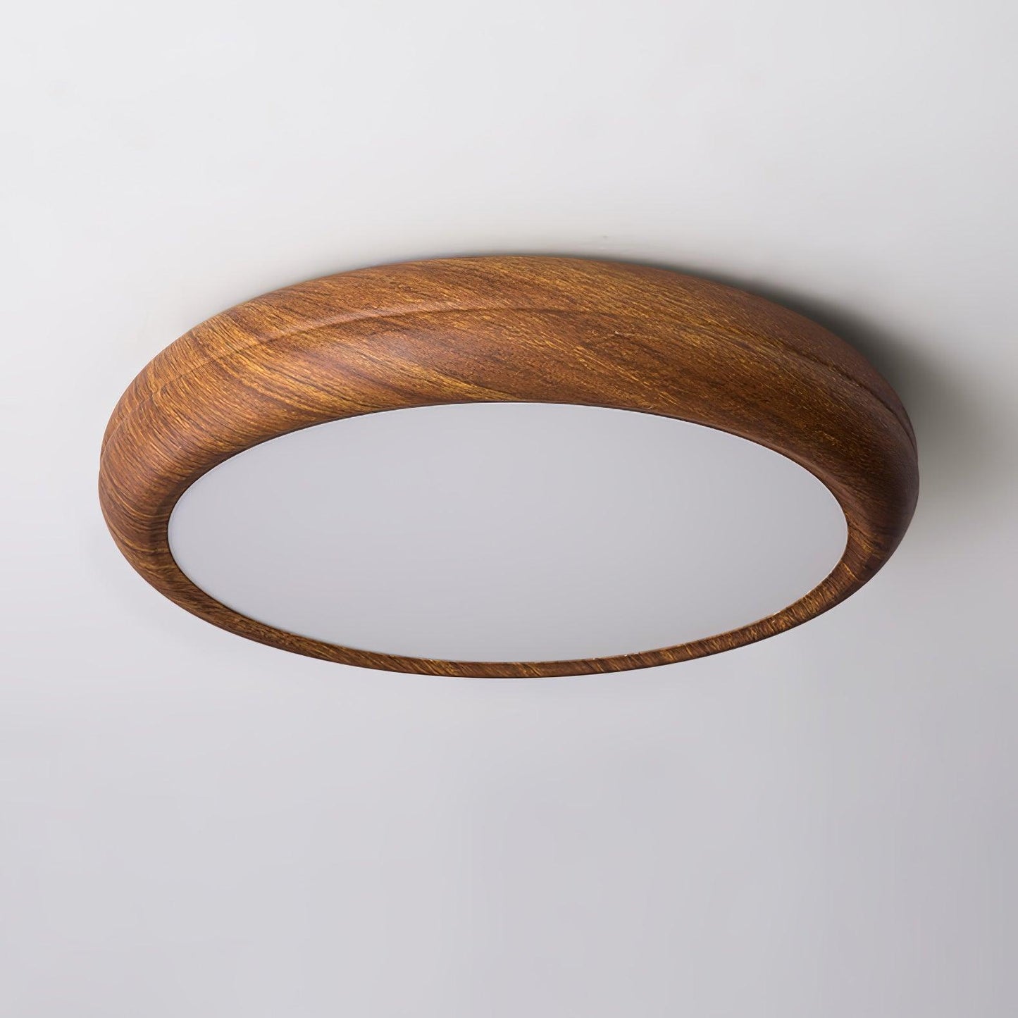 LIGHTS & BRIGHTS | Nordic Wood Grain LED Flush Ceiling Light