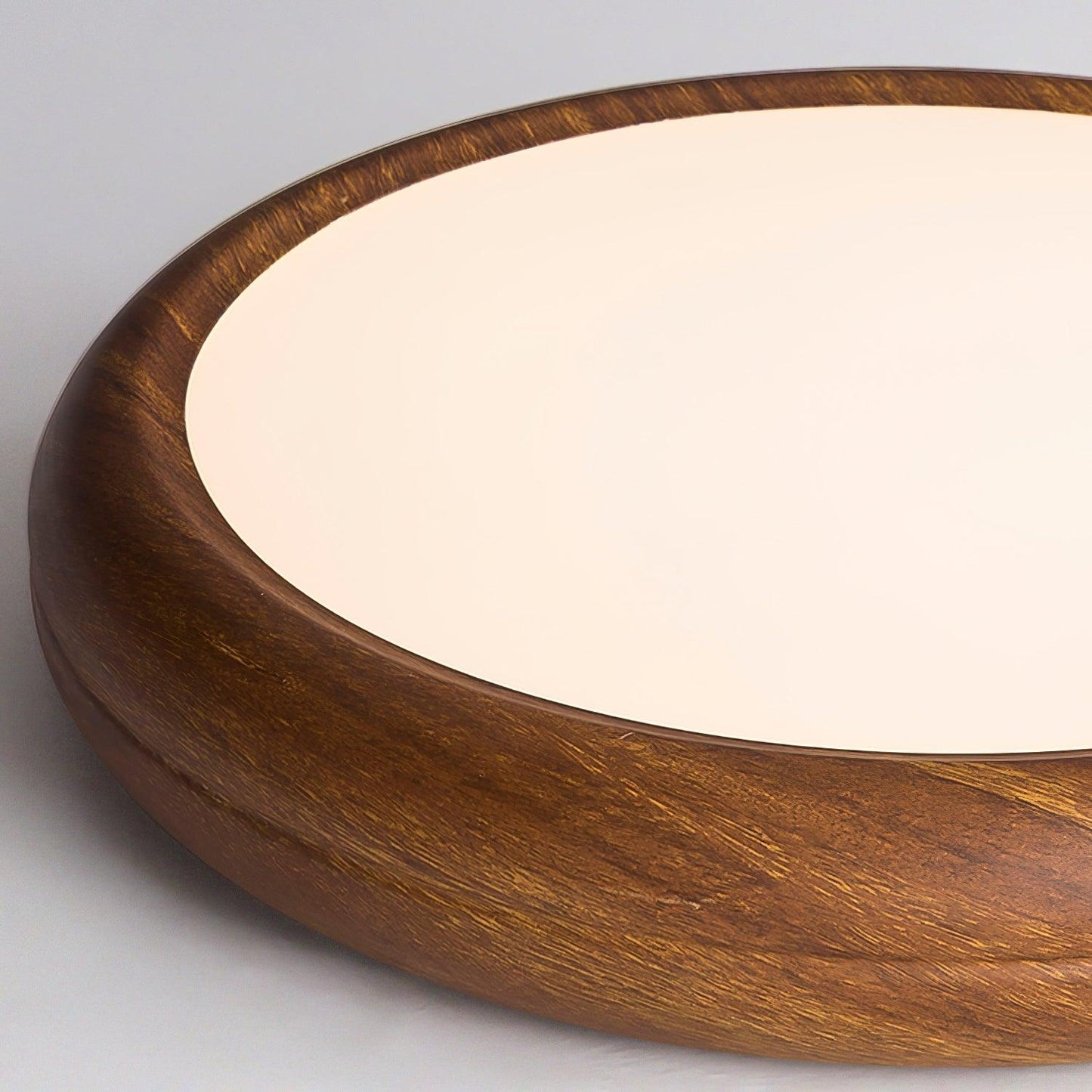 LIGHTS & BRIGHTS | Nordic Wood Grain LED Flush Ceiling Light