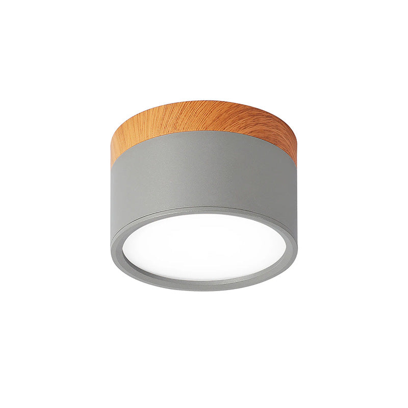 LIGHTS & BRIGHTS | Cylinder Flush Mount LED Ceiling Light for Modern Home